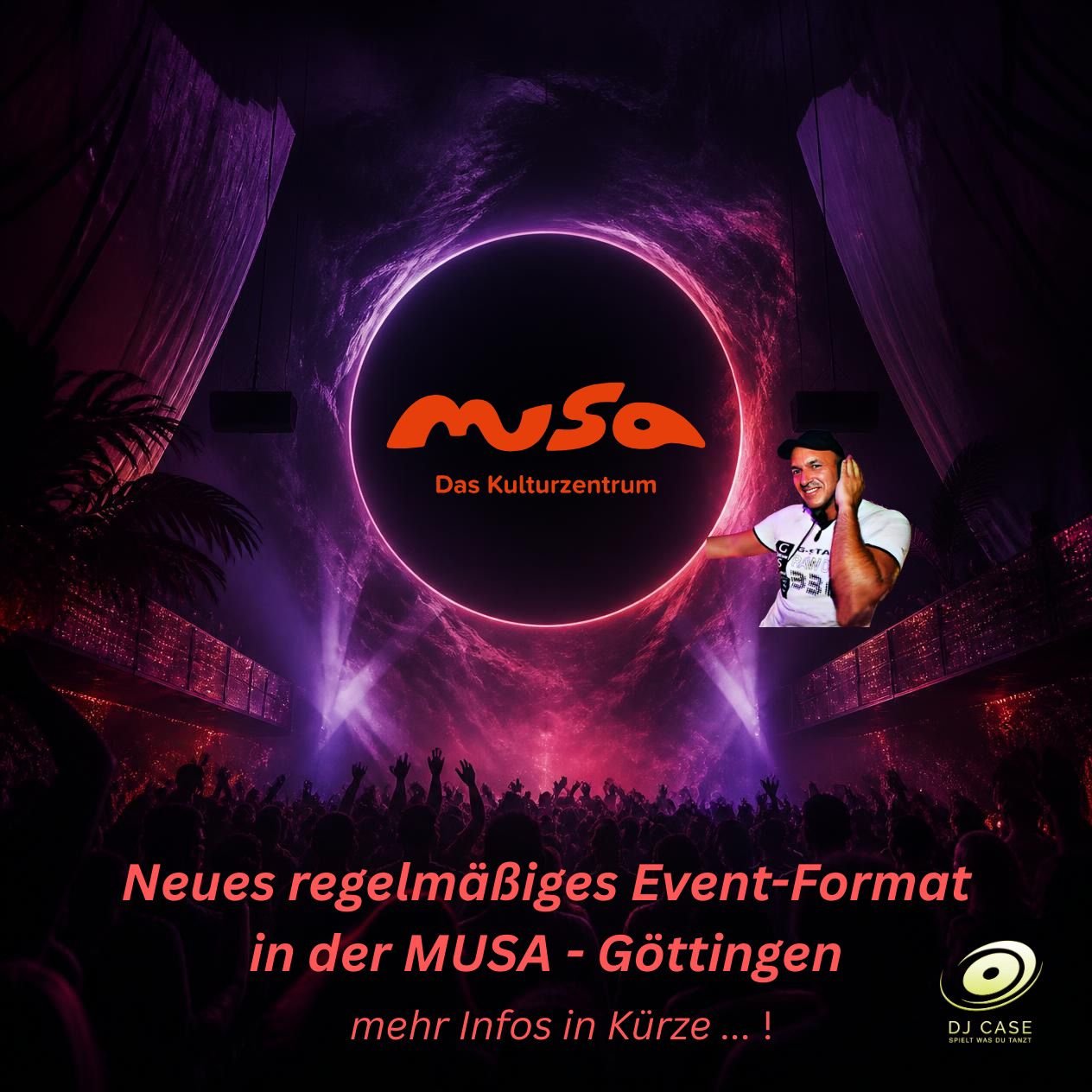 Ankündigung eines neuen regelmäßigen Eventformats in der MUSA Göttingen