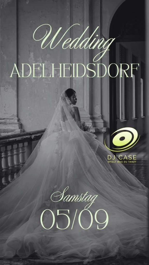 Flyer Hochzeit in Adelheidsdorf am 5. September